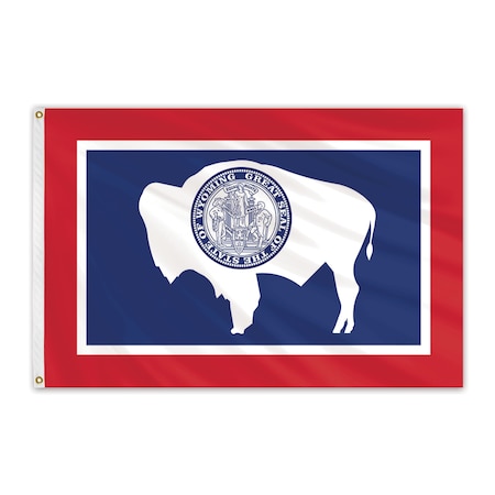 Wyoming Outdoor Nylon Flag 12'x18'